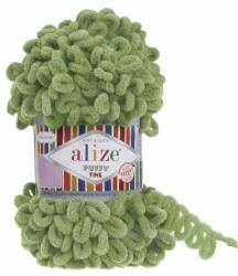alize Puffy Fine 485 - sötétzöld (kötés kézzel, tű nélkül) (0022)