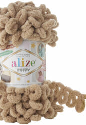 alize Puffy 262 - bézses barna (kézen kötés) (3306)