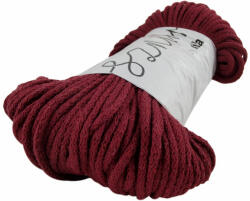  5 mm Sznur P22 - bordó (Összetétel: Pamut, hossza: 100m, súly: ) (870)