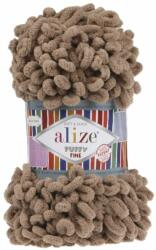 alize Puffy Fine 329 - barna (kötés kézzel, tű nélkül) (109)