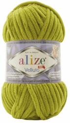 alize Velluto 11 - pisztáció (zsenília fonal, 100g, 68m) (1617)
