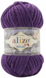alize Velluto 44 - sötétlila (zsenília fonal, 100g, 68m) (995)