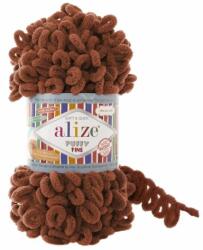 alize Puffy Fine 90 - tégla (kötés kézzel, tű nélkül) (00123)