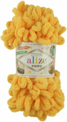 alize Puffy 216 - sárga (kézen kötés) (136)