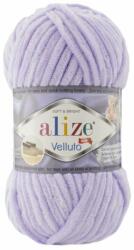 alize Velluto 146 - világos lila (zsenília fonal, 100g, 68m) (7586)