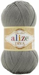 alize Diva 87 - szürke (akril fonal) (8400)