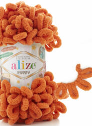 alize Puffy 06 - narancssárga (kézen kötés) (88684)