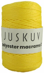  Polyester macrame Juskuv 06 - sárga (145 m / 2 mm) (0612)