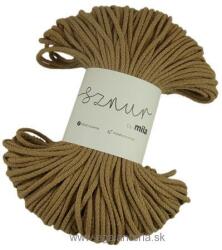  5 mm Sznur P15 - toffi (Összetétel: Pamut, hossza: 100m, súly: ) (6400)