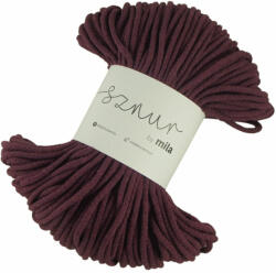  5 mm Sznur P23 - padlizsán (Összetétel: Pamut, hossza: 100m, ) (469)