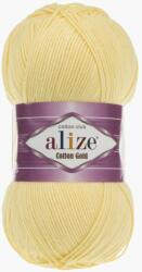 alize Cotton Gold 187 - világossárga (45% Akril, 55% Pamut) (185)