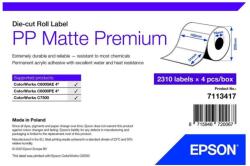 Epson Rola etichete autocolanta Epson, 102mm x 51mm, hartie mata sintetica, 2310 et/rola (7113417)