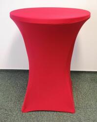  Rugalmas borítás bárasztalhoz ⌀80cm - több színben, fehér színű Színes: Piros - bavord - 4 860 Ft