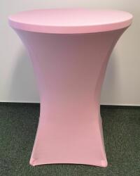 Rugalmas borítás bárasztalhoz ⌀80cm - több színben, fehér színű Színes: Rózsaszín - bavord - 4 928 Ft