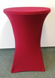 Rugalmas borítás bárasztalhoz ⌀80cm - több színben, fehér színű Színes: Bordó - bavord - 4 869 Ft