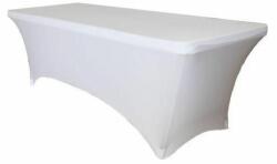 Elasztikus huzat téglalap alakú asztalhoz 180cm szín Fehér Színes: Fehér
