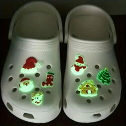 JOJOY® Karácsonyi világító figurák cipőkre (7db) | SHINETAGS