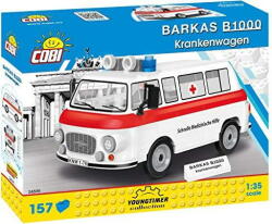 Moose Youngtimer Barkas B1000 Ambulance. - COBI-24595 (COBI-24595) Figurina