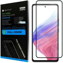 BestSuit Folie Protectie Ecran Bestsuit pentru Samsung Galaxy A53 5G, Sticla Flexibila, Full Face, Full Glue, 3D, Neagra (fol/ec/bes/sga/st/fu/fu/3d/ne) - vexio