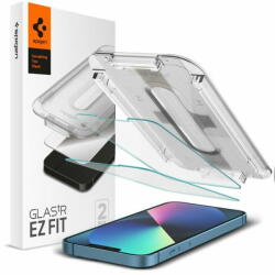 Spigen Folie pentru iPhone 13 mini (set 2) - Spigen Glas. TR EZ FIT - Clear (KF237754)
