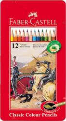 Faber-Castell Faber-Castell színes ceruza 11+1 lovag mintás fémdoboz. 115844