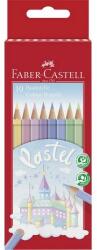 Faber-Castell színes ceruza 10db-os pasztell hatszögletű