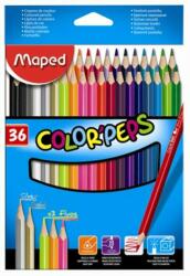 Maped Színes ceruza 36 Maped Color'Peps háromszögletű 36színű Írószerek MAPED 832017