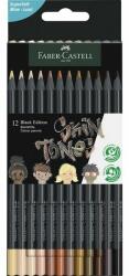 Faber-Castell Faber-Castell színes ceruza 12Db-Os Black Edition Fekete Test test színek 2023