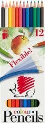 ICO Színes ceruza 12 ICO Süni flexibilis/hajlítható iskolaszer- tanszer