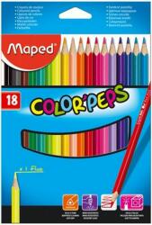 Maped Színes ceruza 18 Maped Color'Peps háromszögletű 18színű Írószerek MAPED 183218
