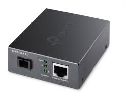 TP-Link TL-FC311A-20 hálózati média konverter 1000 Mbit/s 1550 nm Single-mode Fekete (TL-FC311A-20)