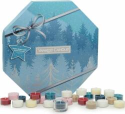 Yankee Candle Bright Lights Adventi kalendárium koszorú illatgyertya 24x9,8 g