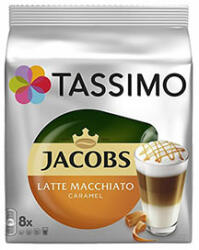 Jacobs Tassimo Caramel Macchiato 8 capsule cafea + 8 capsule lapte