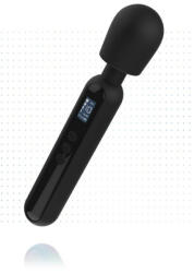 BLACQ Akkus, digitális masszírozó vibrátor (fekete) (8719934016514)