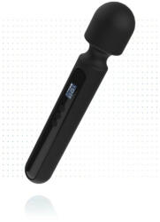 BLACQ Akkus, vízálló digitális masszírozó vibrátor (fekete) (8719934017511)