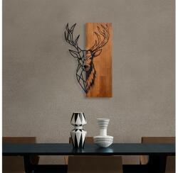 Asir Fali dekoráció 36x58 cm szarvas fa/fém 891TNL2350 (AS1631)