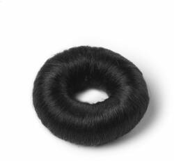 BraveHead Synthetic Hair Bun Black L 8 cm