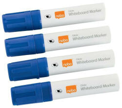 Nobo Táblamarker, vágott hegyű, 10 mm, NOBO Glide, kék (VN5389) (VN5389)