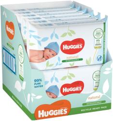 Huggies Natural nedves törlőkendők 12 csomag x 48, 576 db (BP3718002)