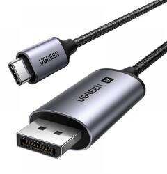 UGREEN USB 3.0 Type C DisplayPort 1.4 Átalakító Fekete 3m 25839 (25839)