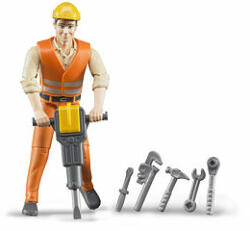 BRUDER Figure - muncitor în construcții (60020) Figurina