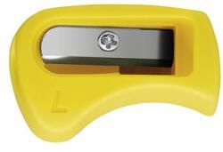 STABILO EASY Colors Ascuțitor din plastic pentru stângaci - galben (0010225)