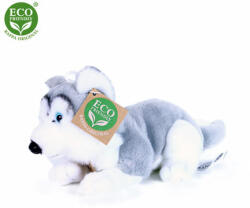 Rappa Câine husky de pluș 17 cm ECO-FRIENDLY (201675)