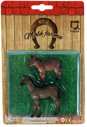 Rappa Animale de fermă 2 în 1 - cal și măgar (216365) Figurina