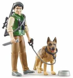 BRUDER Figura Bruder - pădurar + câine (62660) Figurina