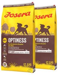 Josera Optiness 2 x 12, 5kg felnőtt, közepes és nagytestű kutyák számára