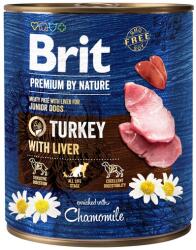Brit Premium by Nature 800 g pulyka és máj természetes kölyökkutyatáp