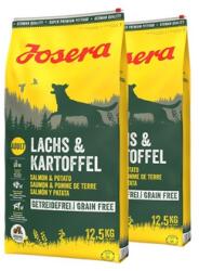 Josera Lachs&Kartoffel 2x12, 5kg felnőtt kutyáknak lazaccal és burgonyával