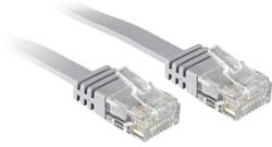 Lindy RJ45 Hálózat Csatlakozókábel CAT 6 U/UTP 1.00 m Szürke Védővel LINDY (47491) (47491)