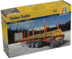 Italeri Semiremorcă pentru kit model 3868 - TIMBER TRAILER (1: 24) (33-3868)